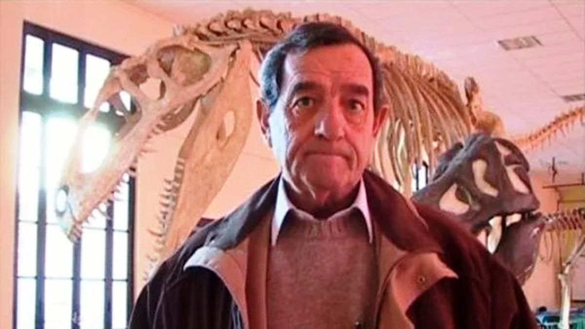 Falleció Carolini, quien halló al  Giganotosaurus 
