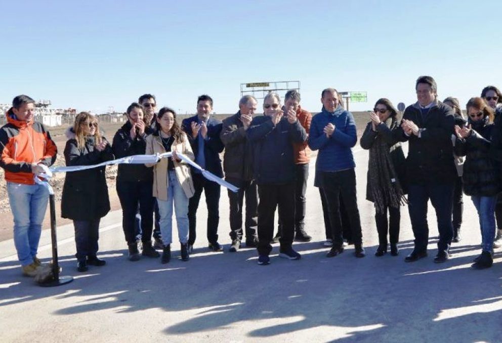Inauguraron ruta, con intención de peaje