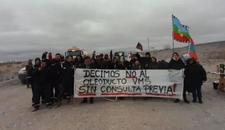 Rumbo al 10/D, volvieron los cortes mapuches