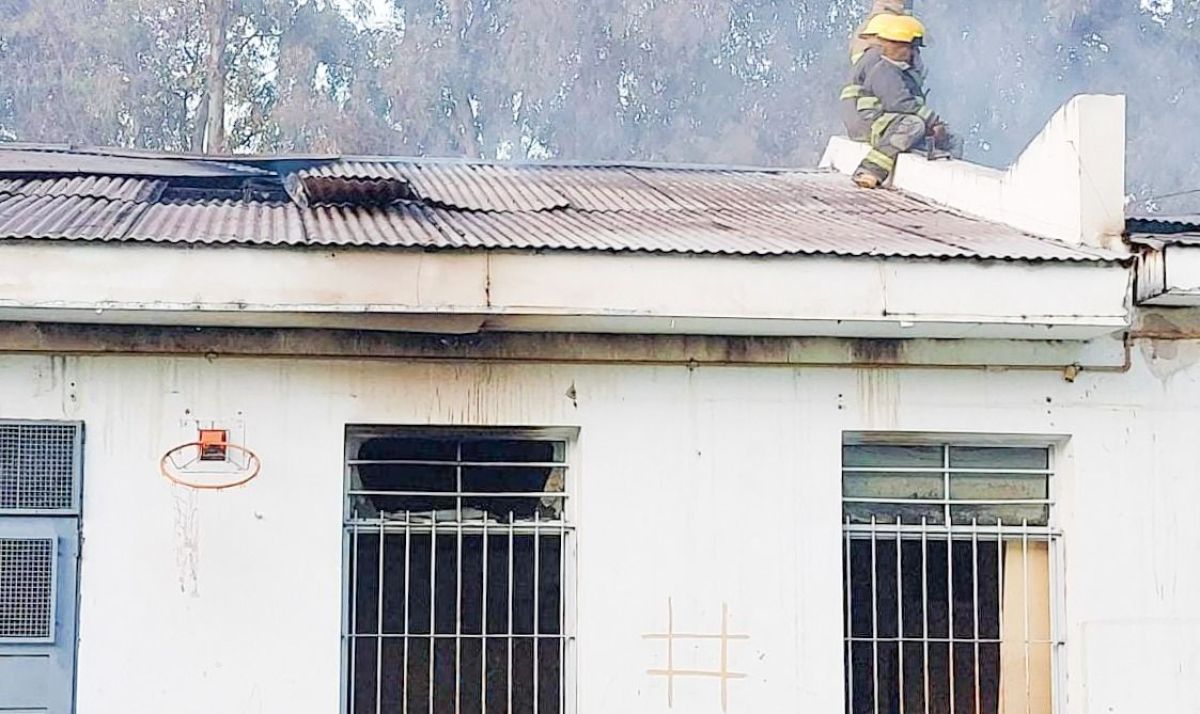 Tras el incendio, mudan las mesas de votación