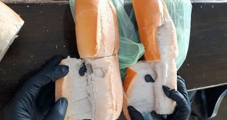 Increíble: le llevó un sánguche de marihuana a un preso
