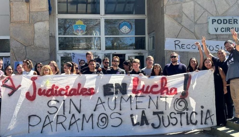 Formalizan el nuevo aumento para los judiciales neuquinos