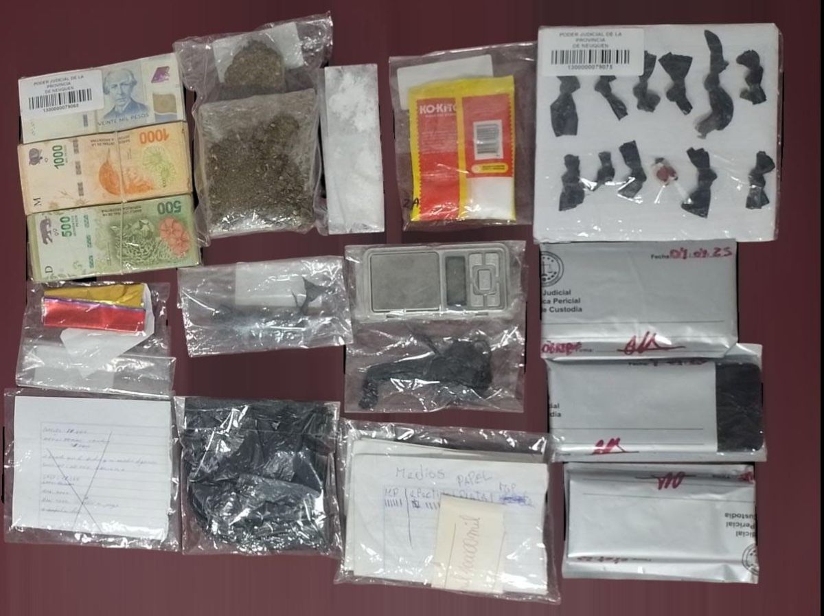 Un kilo de cocaína y diez detenidos, entre ellos un cubano