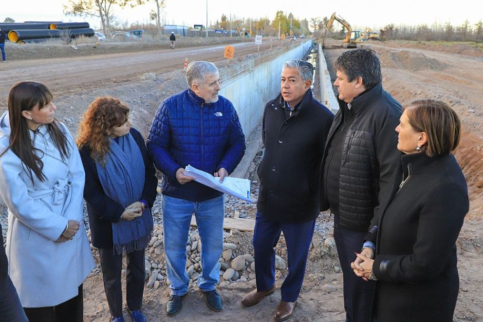 Una obra clave para evitar inundaciones