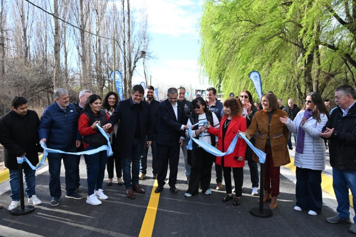 El paseo costero del Limay se amplió una vez más