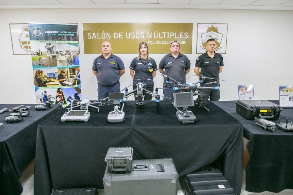 Para mirarte mejor: drones contra los delincuentes