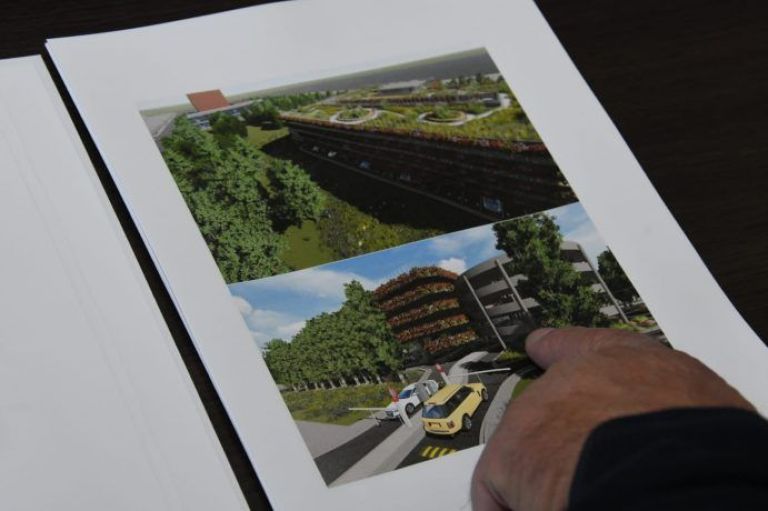 Así será el estacionamiento del Parque Central