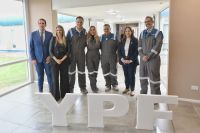 Karina, Adorni y una visita a la joya neuquina