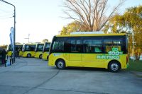 Los colectivos eléctricos tendrán un recorrido recreativo
