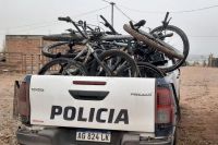 Recuperaron bicicletas y secuestraron drogas