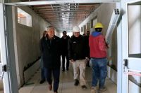 El gobernador supervisó el avance de obras escolares
