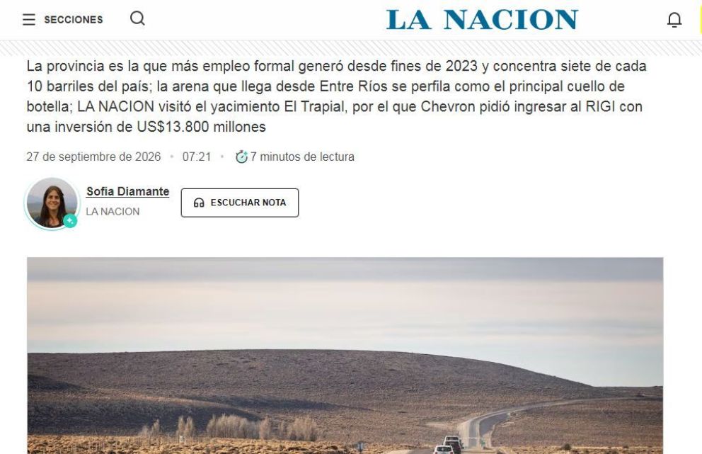 Como nunca antes, el país mira a Neuquén